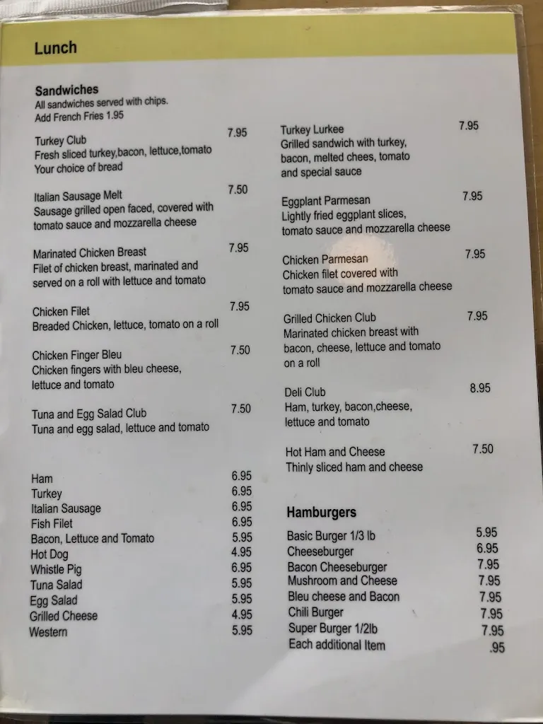 Menu_Villa Coffee House_Lewiston, NY_image_old_3