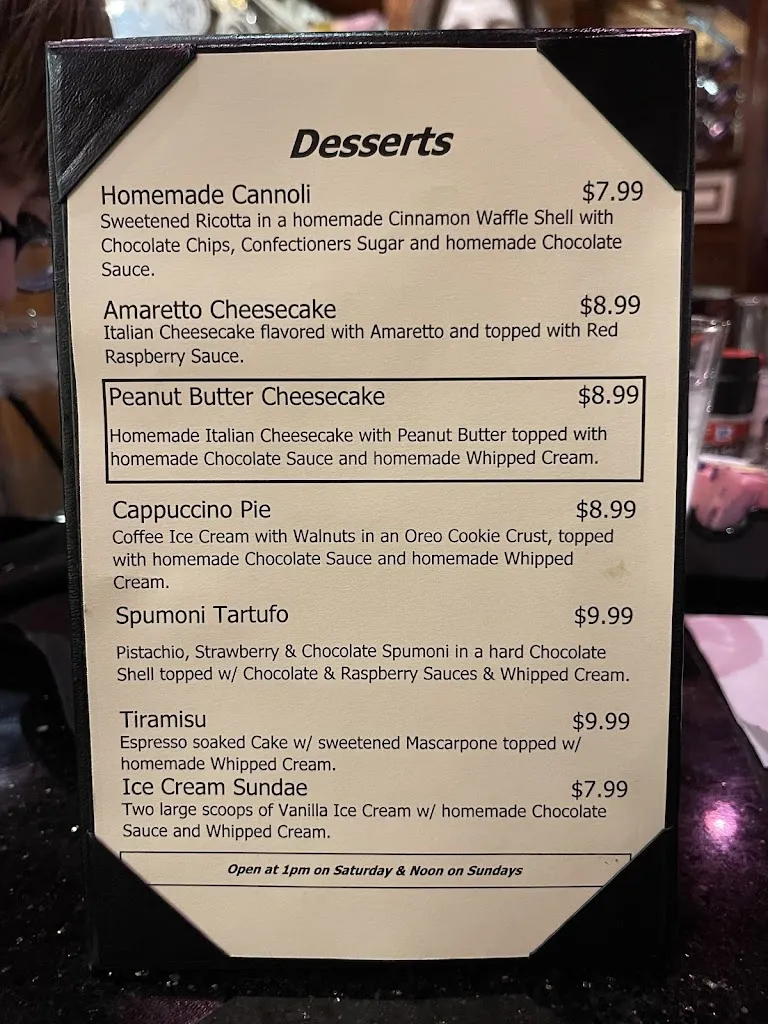 Menu_Delmonico's Syracuse_Syracuse, NY_image_old_2