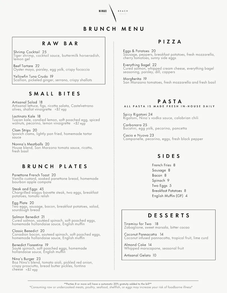 Menu_Nino’s Beach_Port Washington, NY_image_old_3