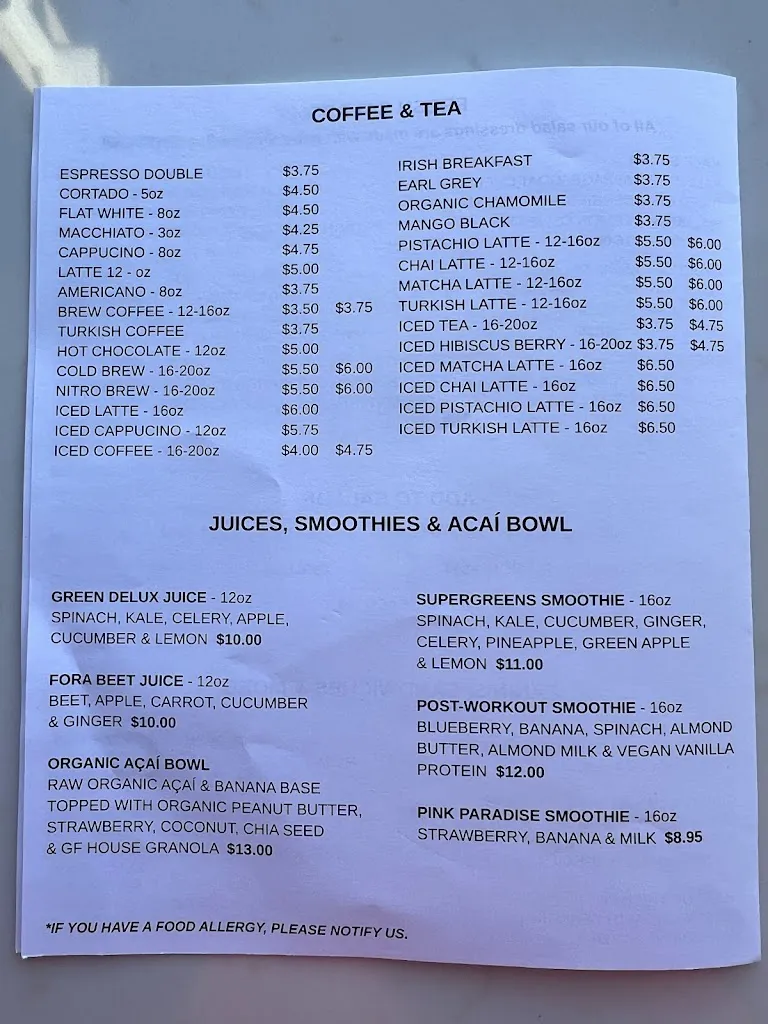 Menu_Fora Cafe_Port Washington, NY_image_old_2