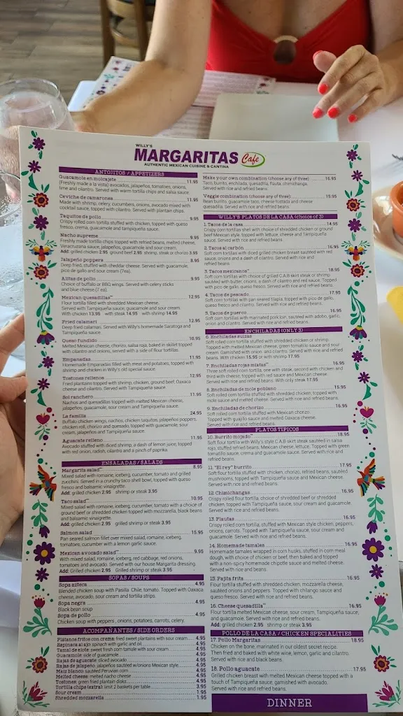 Menu_Margaritas Cafe_Port Washington, NY_image_old_3