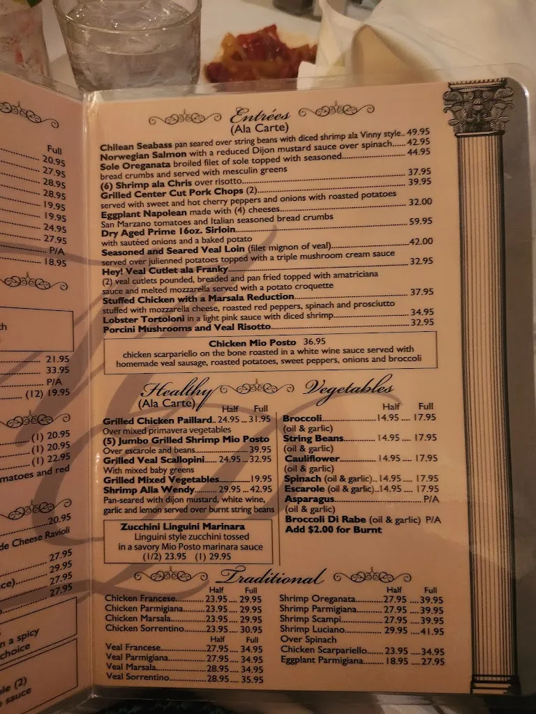 Menu_Mio Posto Merrick_Merrick, NY_image_old_1