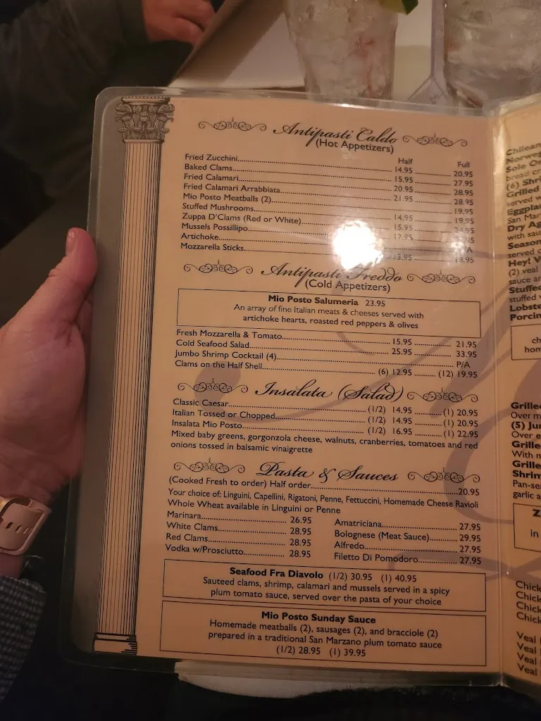 Menu_Mio Posto Merrick_Merrick, NY_image_old_2