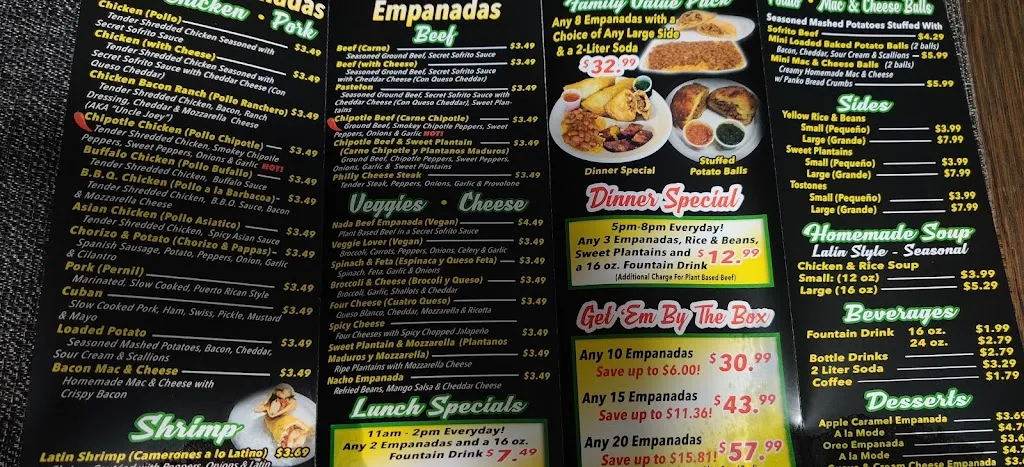 Menu_Island Empanada of Merrick_Merrick, NY_image_old_3