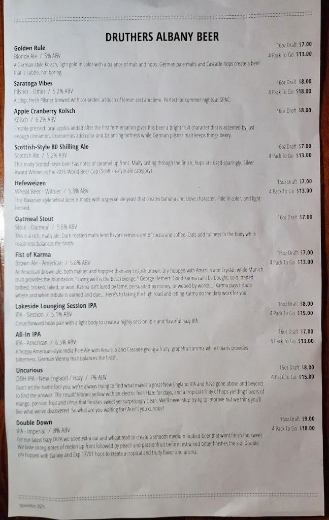 Menu_Druthers Brewing Company_Albany, NY_image_old_3