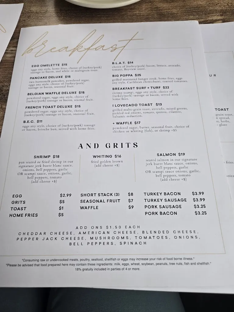Menu_Bayview Kitchen_Amityville, NY_image_old_2