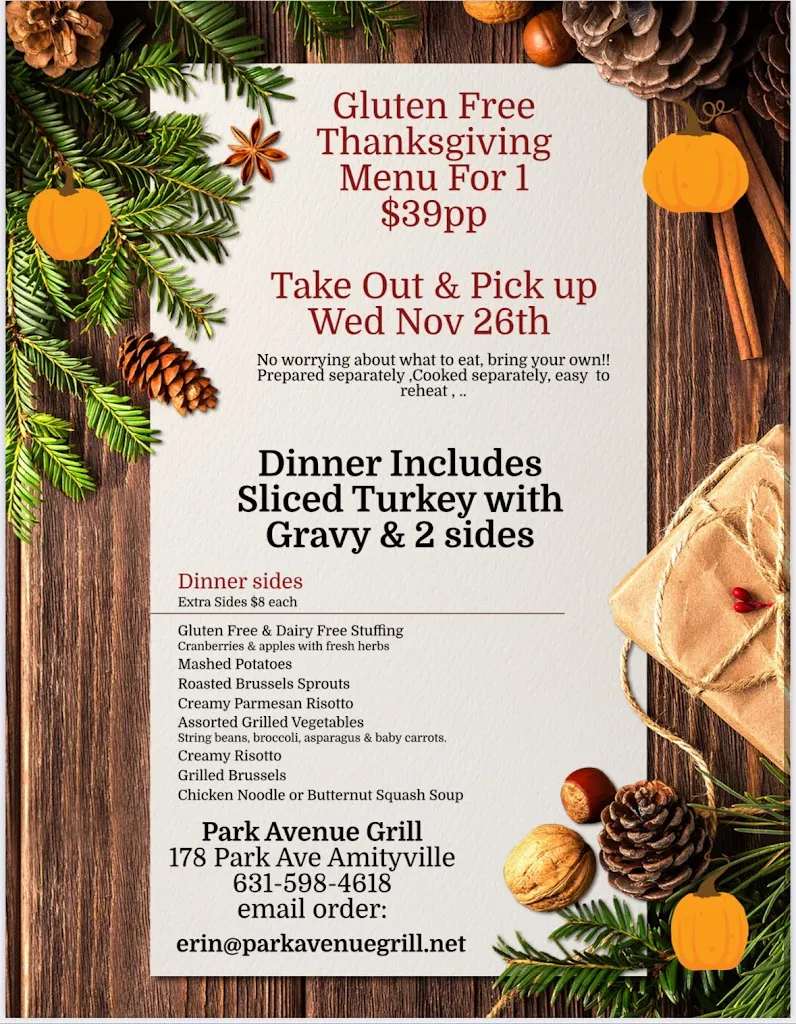 Menu_Park Avenue Grill_Amityville, NY_image_old_2