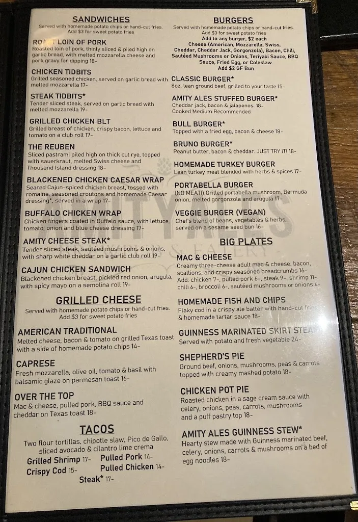 Menu_Amity Ales_Amityville, NY_image_old_1