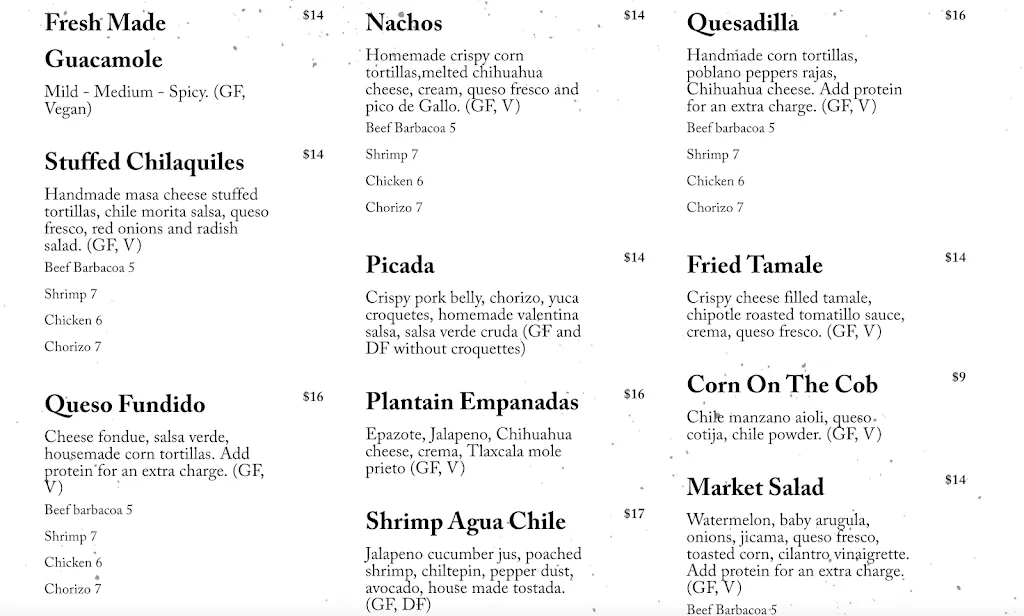 Menu_Chela_Brooklyn, NY_image_old_3