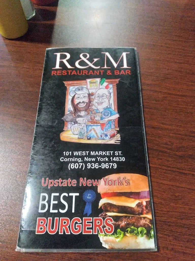 Menu_R & M_Corning, NY_image_old_2