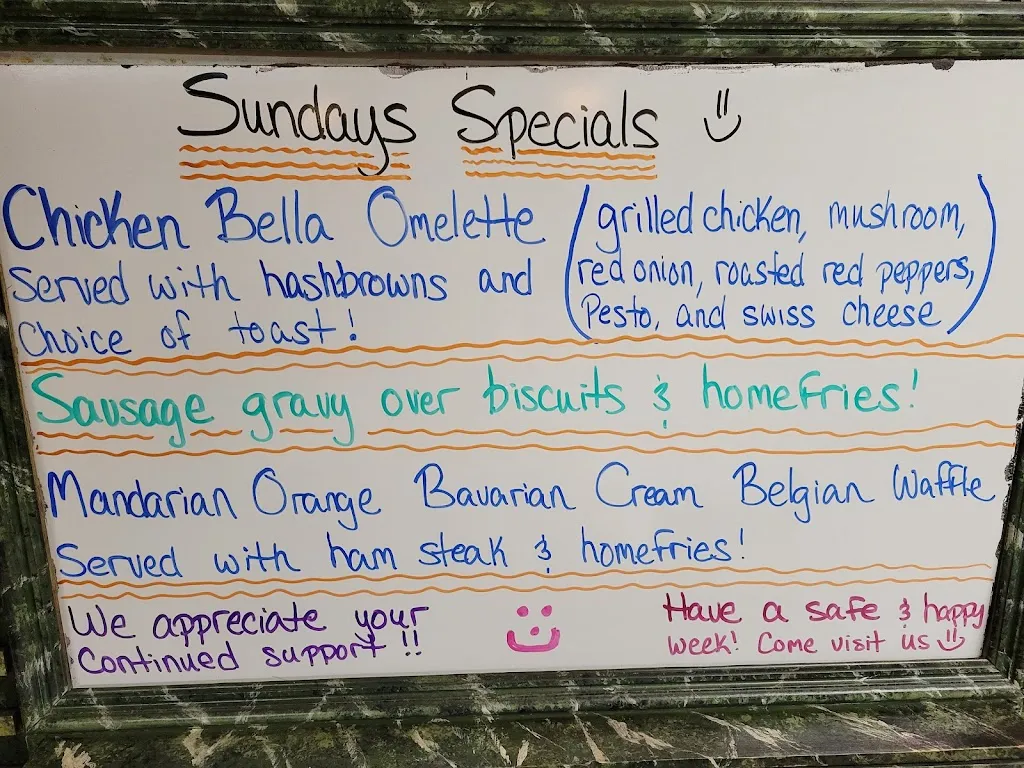 Menu_Maryann's Country Time Cafe_Phoenix, NY_image_old_1