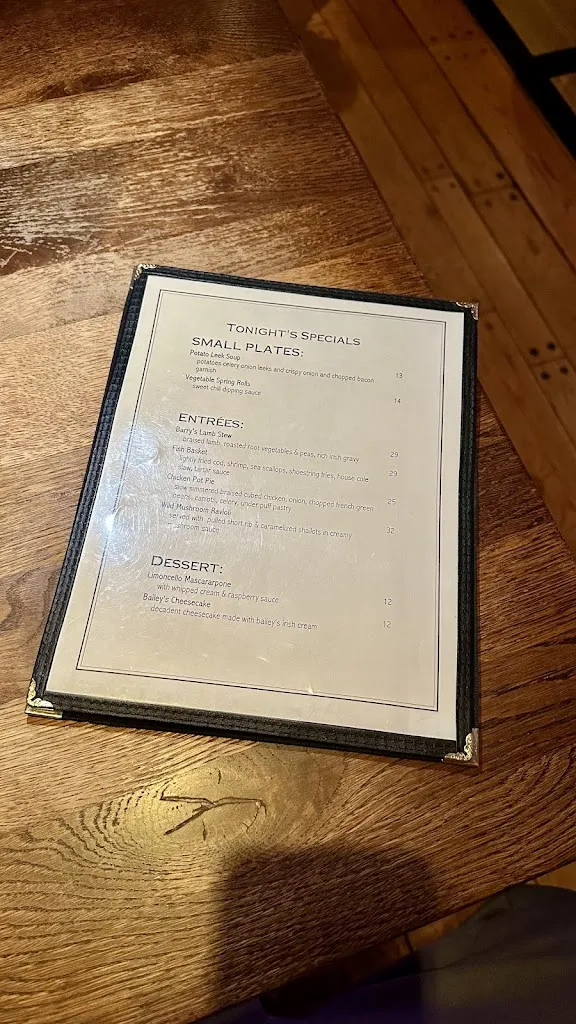 Menu_Sullivan's Quay_Port Washington, NY_image_old_1