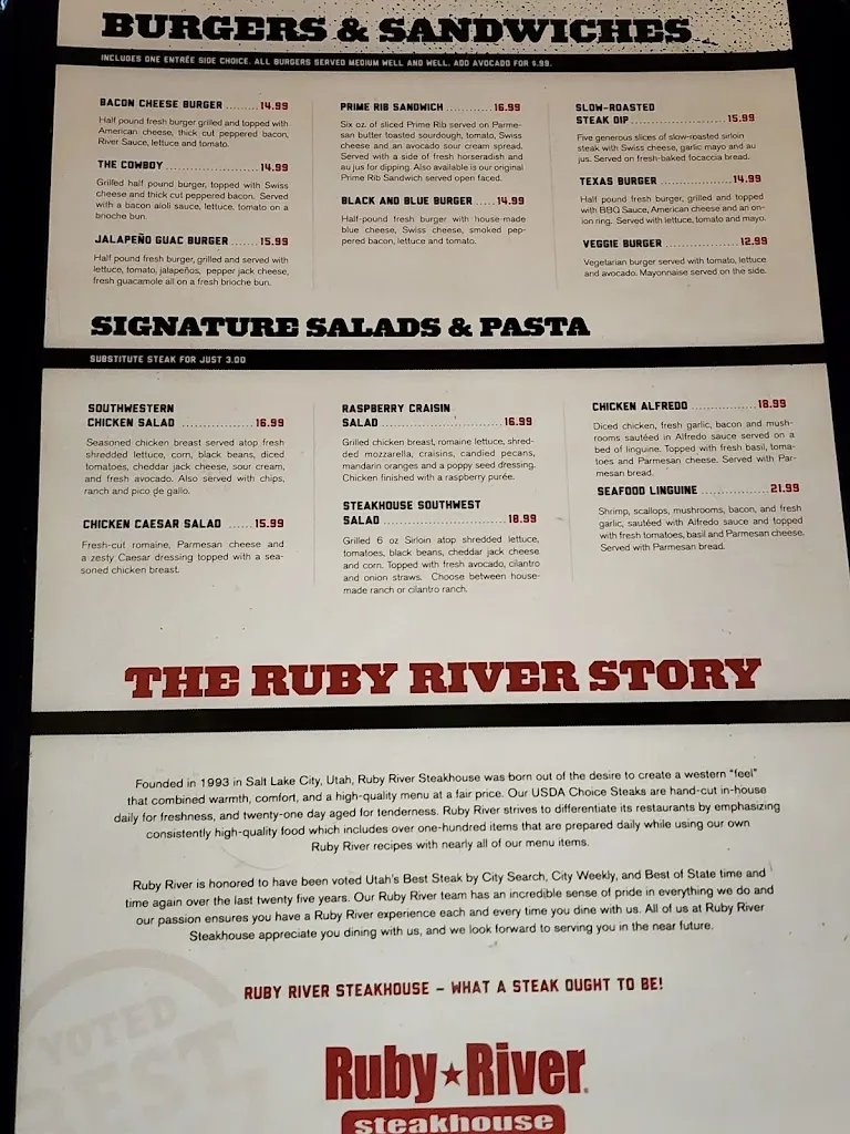 Ruby River_Ogden, UT_menu_imagen_3