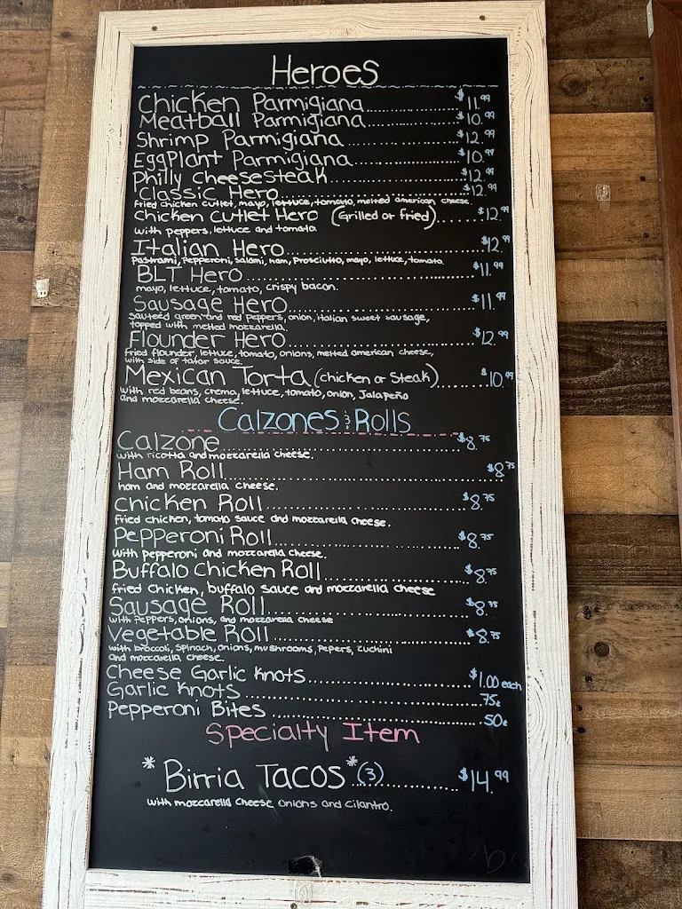 Menu_Los Amigos Pizzeria And Restaurant_Shirley, NY_image_old_2
