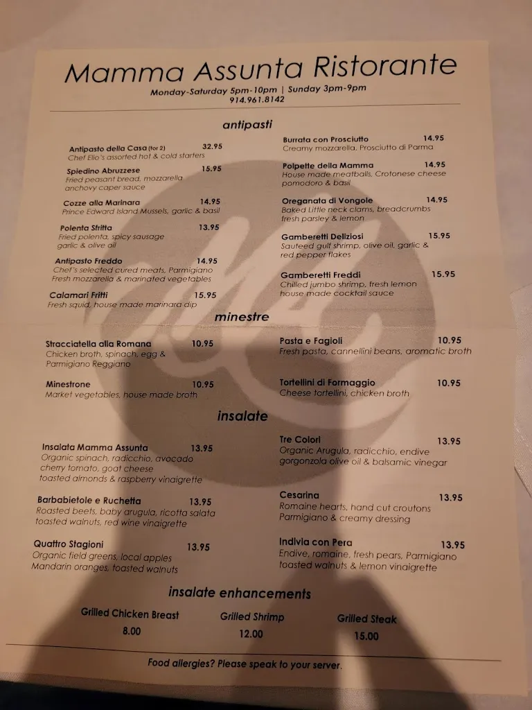 Mamma Assunta Ristorante_Tuckahoe, NY_menu_immagine_3
