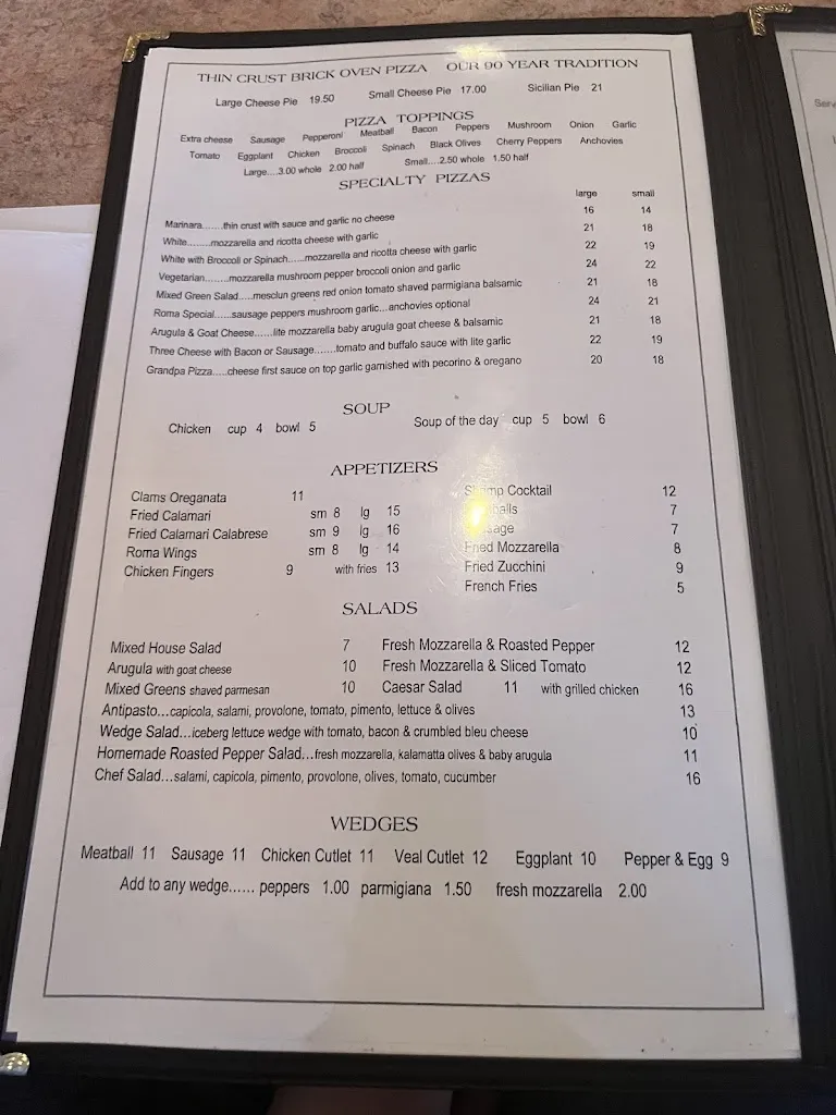 Menu_Roma Restaurant_Tuckahoe, NY_image_old_1