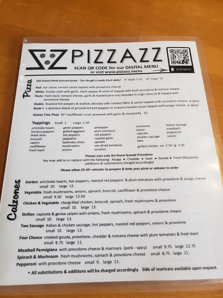 Menu_Pizzazz on the Circle_University Heights, OH_image_old_1