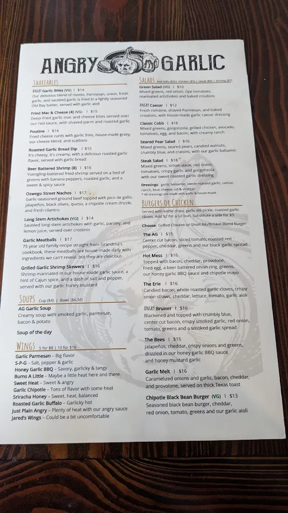 Menu_Angry Garlic_Baldwinsville, NY_image_old_3