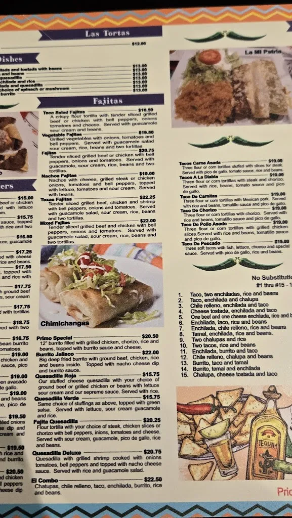 Menu_El Mezquite de Luna_Fulton, NY_image_old_3