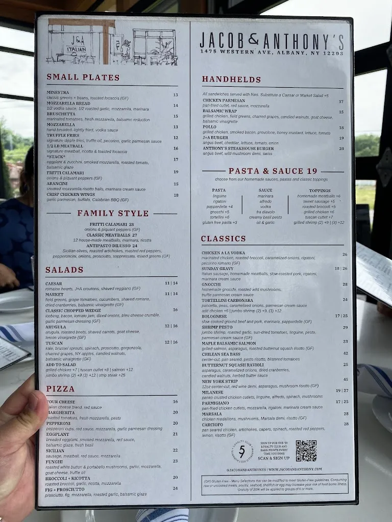 Menu_Jacob & Anthony’s Italian_Albany, NY_image_old_2