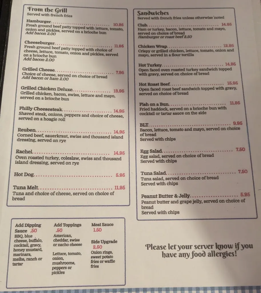 Menu_Town Line Diner_Whitehall, NY_image_old_2