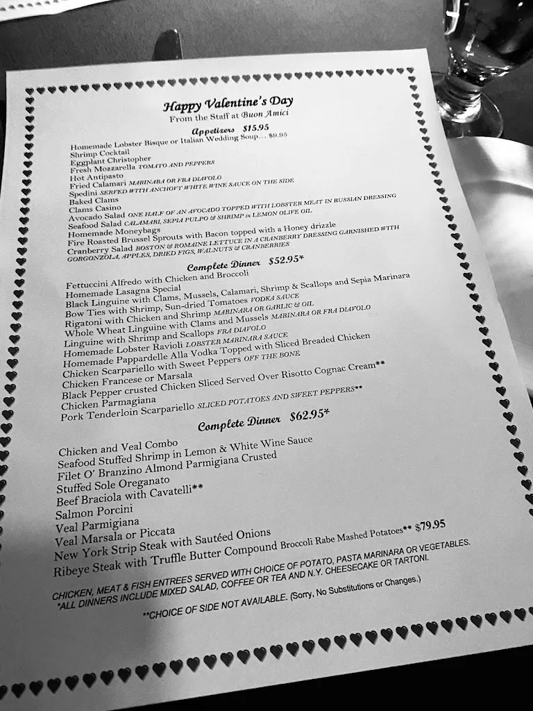 Menu_Buon Amici Italian Restaurant_White Plains, NY_image_old_1
