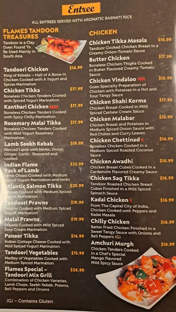 Menu_Indian Flame_Wynantskill, NY_image_old_2