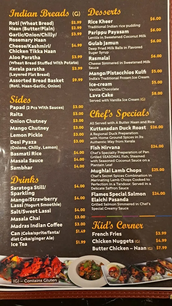 Menu_Indian Flame_Wynantskill, NY_image_old_3