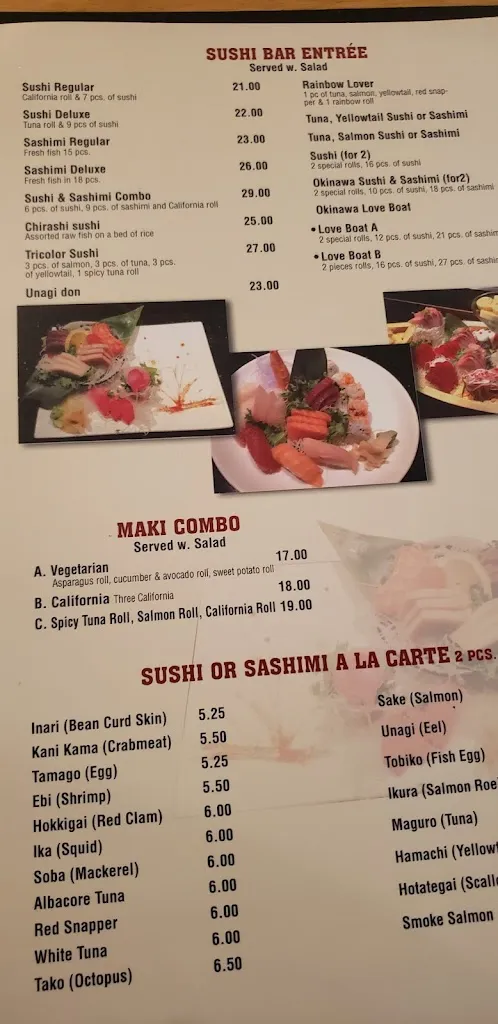 Menu_Okinawa Chinese And Japanese Restaurant_Wynantskill, NY_image_old_1