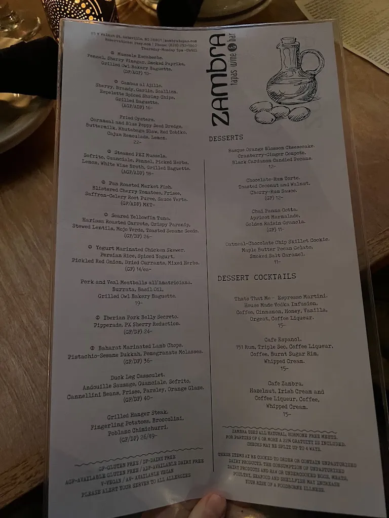 Menu_Zambra_Asheville, NC_image_old_1