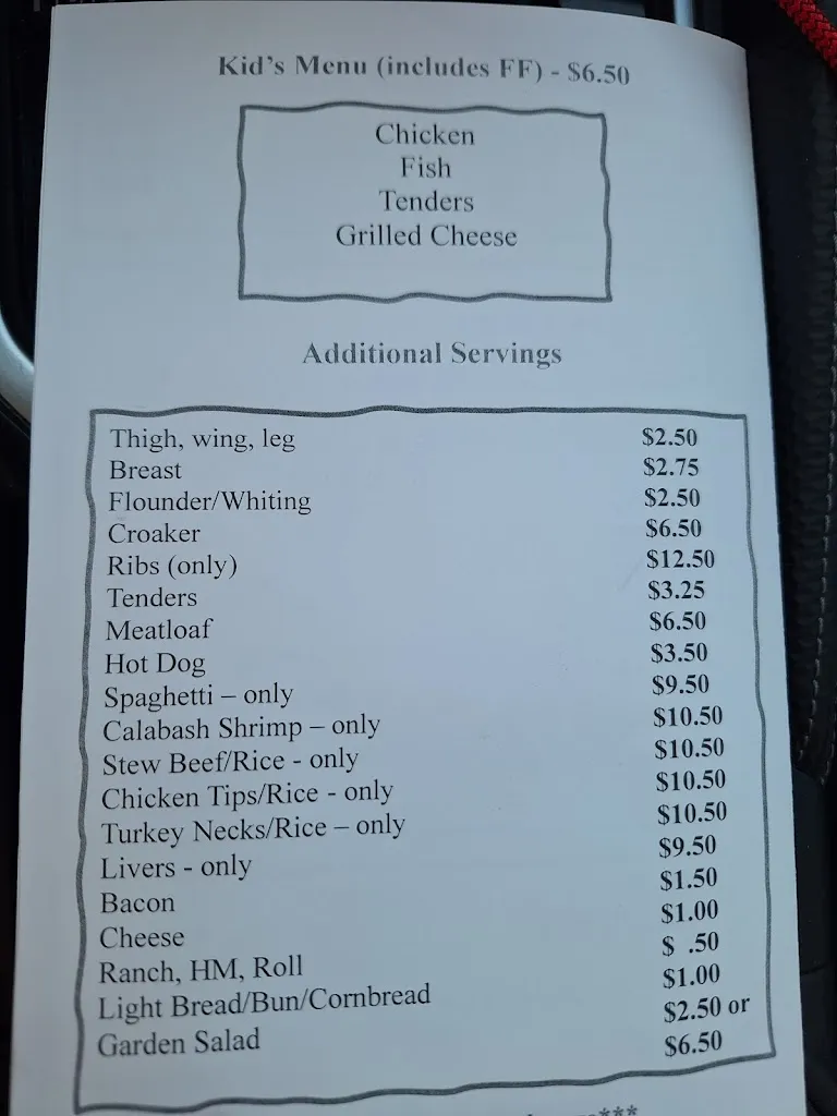 Menu_Avenue's Restaurant_Concord, NC_image_old_1