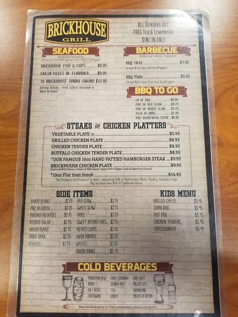 Menu_Brickhouse Grill & Catering_Concord, NC_image_old_1