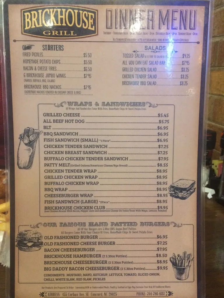 Menu_Brickhouse Grill & Catering_Concord, NC_image_old_3