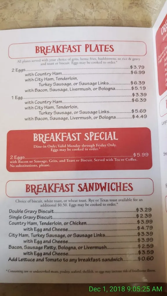 Menu_The Wayside Family Restaurant_NC-3, Concord_image_old_3