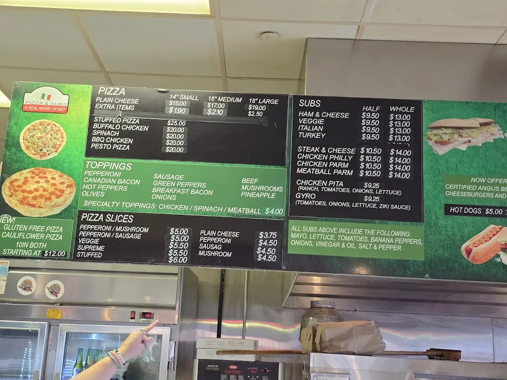 Menu_Michaelangelo's Pizza & Subs_Emerald Isle, NC_image_old_1