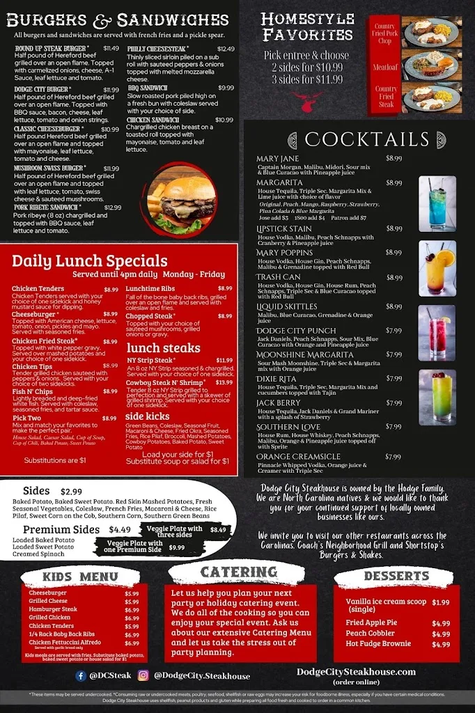 Menu_Dodge City Steakhouse Elkin_Elkin, NC_image_old_2