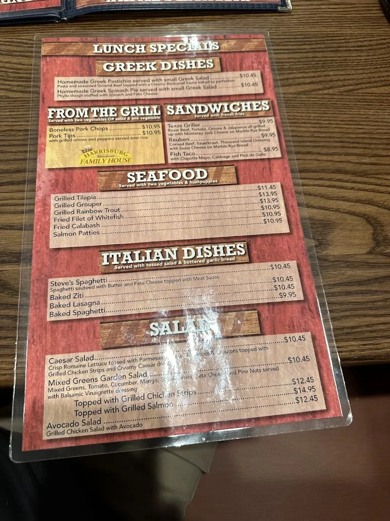 Menu_Harrisburg Family House_Harrisburg, NC_image_old_2