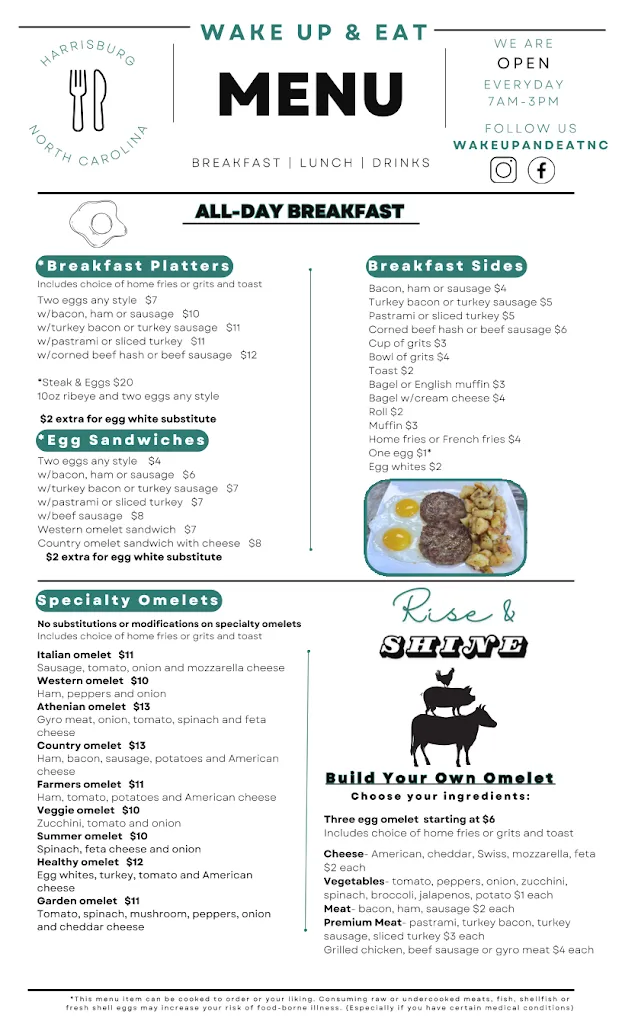 Menu_Wake Up & Eat_Harrisburg, NC_image_old_3