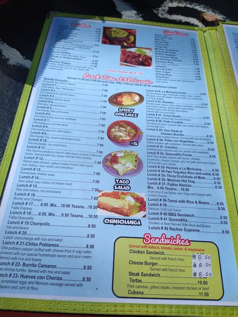 Menu_La Montaña Mexican Restaurant_Chimney Rock, NC_image_old_3