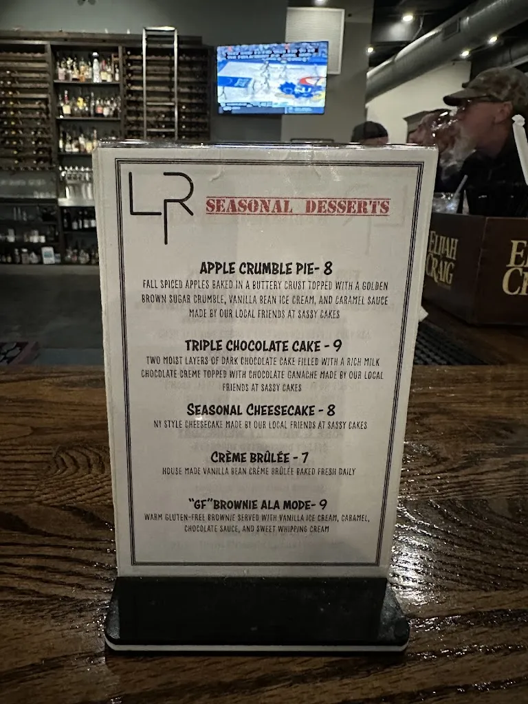 Menu_The Local Room_Locust, NC_image_old_2