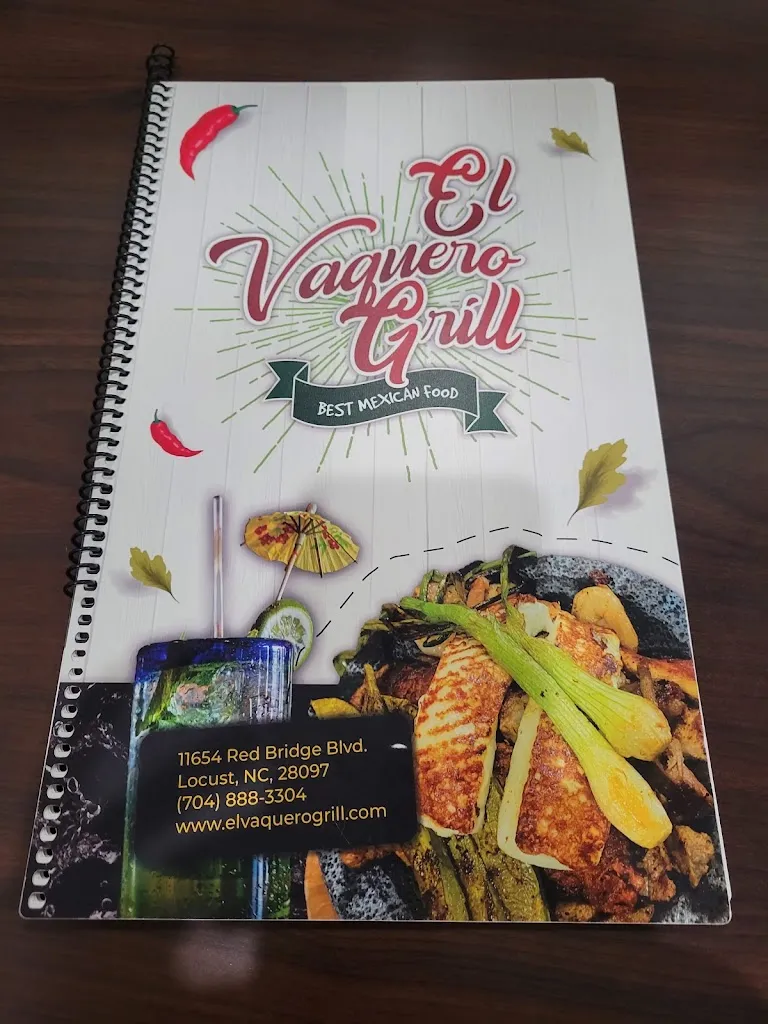 Menu_El Vaquero_Midland, NC_image_old_1