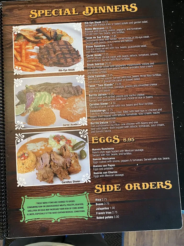 Menu_Puerto Nuevo_Newland, NC_image_old_3