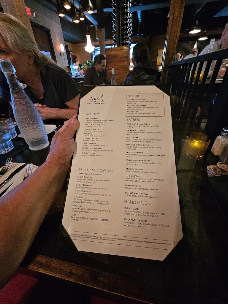Menu_Table 9 Seafood Restaurant_Atlantic Beach, NC_image_old_3