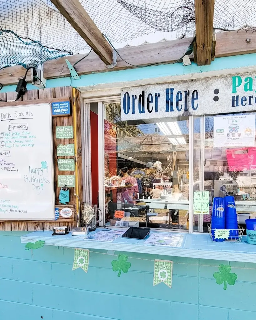 The Shark Shack restaurant in Atlantic Beach, NC