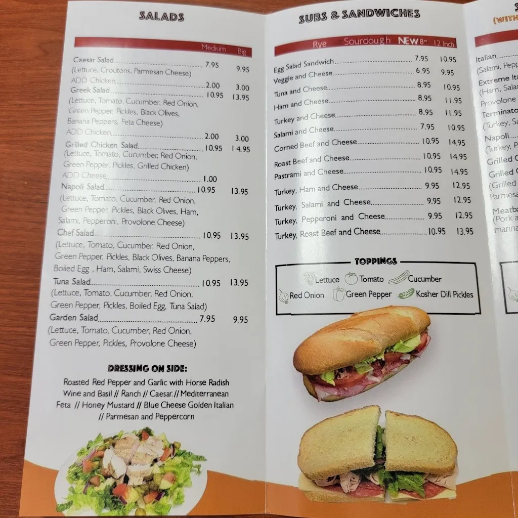 Menu_Napoli Cafe (Sneads Ferry)_Sneads Ferry, NC_image_old_2