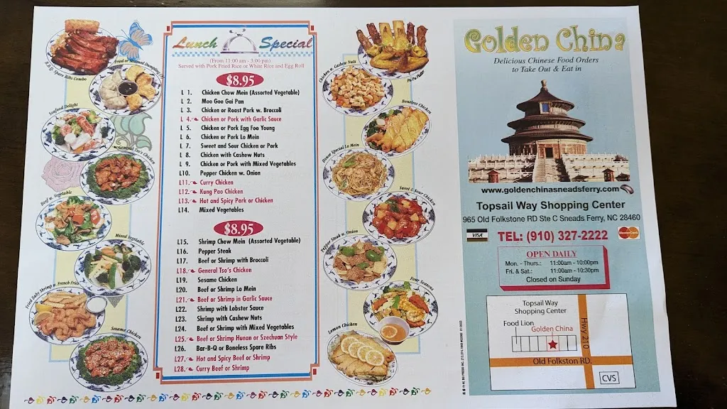 Menu_Golden China Restaurant_Sneads Ferry, NC_image_old_2