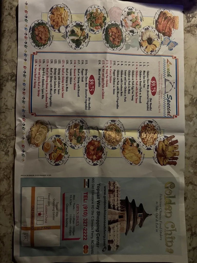 Jennifer Greenman_Golden China Restaurant_Sneads Ferry, NC_avis