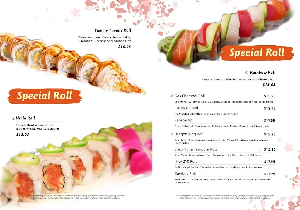 Menu_Hokkaido Sushi&Ramen_Sneads Ferry, NC_image_old_2