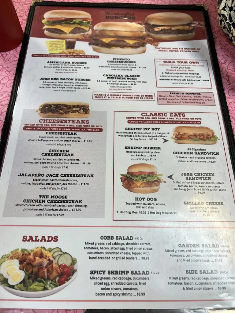 Menu_Hwy 55 Burgers Shakes & Fries_Tarboro, NC_image_old_1