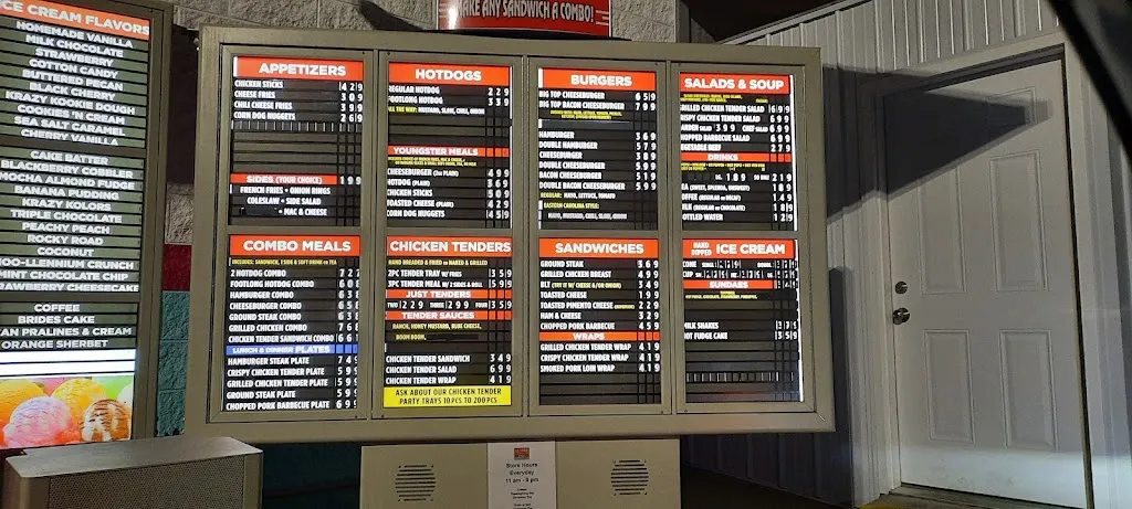 Menu_C F Jones Classic Cafe_Mt Airy, NC_image_old_2